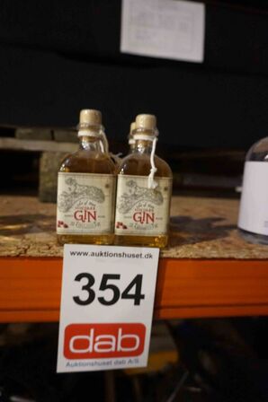 4 stk Isle of Møn Hindbær Gin 25cl 44%