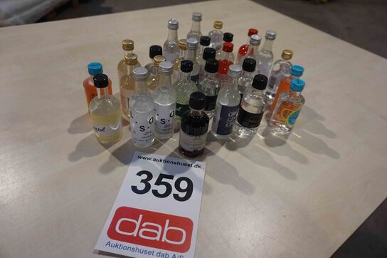 30 stk ass. Miniature Gin 5 cl