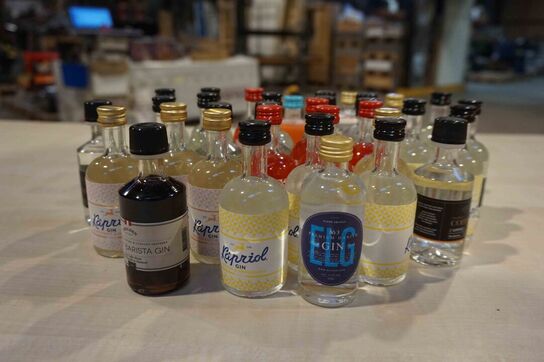 30 stk ass. Miniature Gin 5 cl