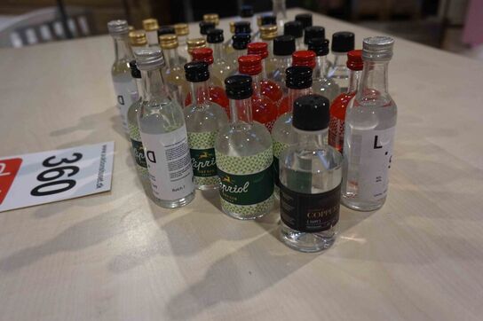 30 stk ass. Miniature Gin 5 cl