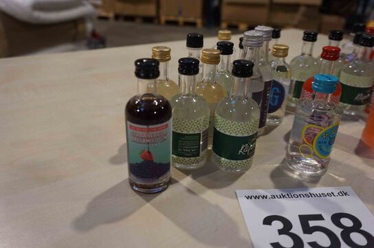 30 stk ass. Miniature Gin 5 cl