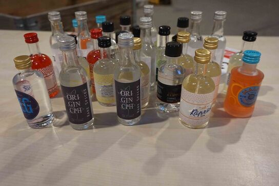 30 stk ass. Miniature Gin 5 cl
