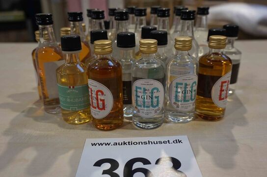 30 stk ass. Miniature Gin 5 cl