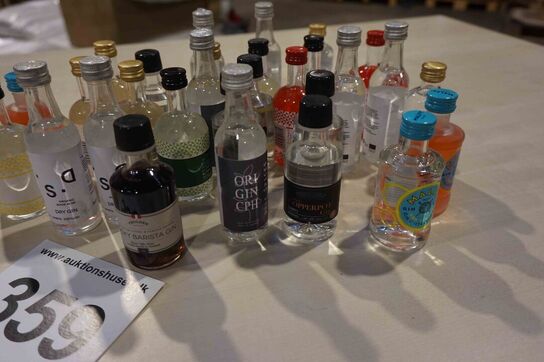 30 stk ass. Miniature Gin 5 cl