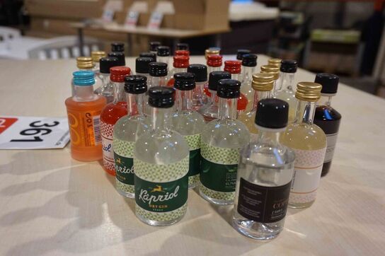 30 stk ass. Miniature Gin 5 cl
