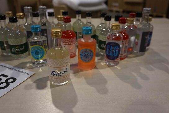 30 stk ass. Miniature Gin 5 cl