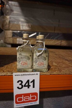4 stk Isle of Møn Wild Rose Gin 25cl 44%