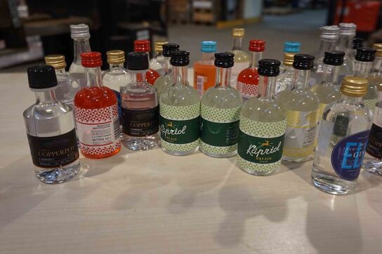 30 stk ass. Miniature Gin 5 cl