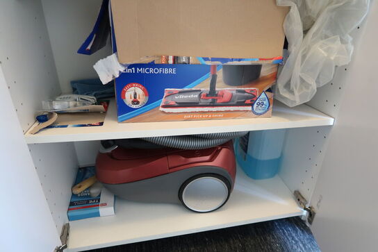 Skab m. indhold bla. Nilfisk NILFISK Model: Bravo Energy / 107411494