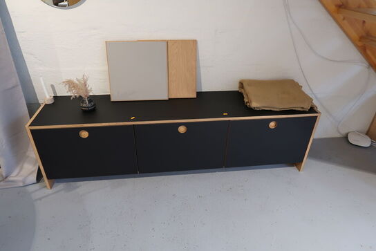 Køkkenbænk/element i egetræ og linoleum FORM PLUS+