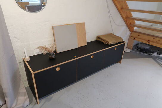 Køkkenbænk/element i egetræ og linoleum FORM PLUS+