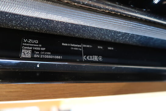 Ovn  V-ZUG Type: C4t-21055 Model: Combair V4000 60P