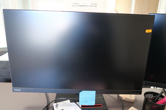 2 stk. Computerskærme mlfg. Tastur & mus THINKVISION/LOGI Model: C19270QTO