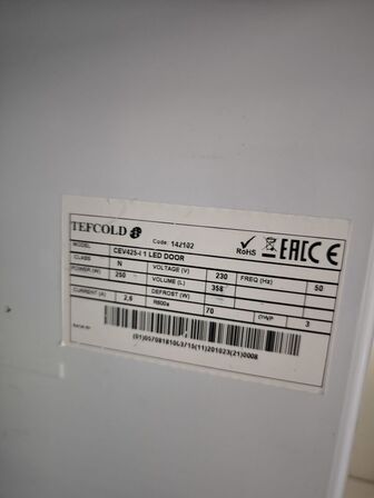 Køleskab TEFCOLDCEV425-I