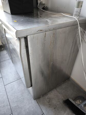 Kølebord med 2 låger MASTRO