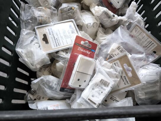 Kurv med div. El-produkter