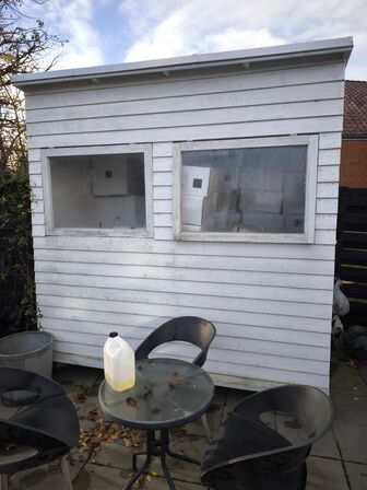 Is-skur uden indhold