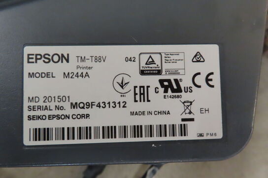 Bonprinter EPSON samt bonruller