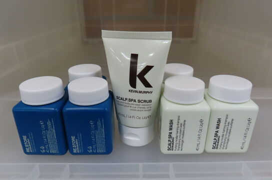 7 stk. Rejsestørrelses hårprodukter KEVIN MURPHY