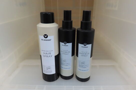 3 stk. Hårspray HH SIMONSEN
