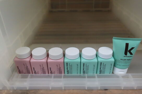 6 stk. rejsebalsam samt stylingscreme KEVIN MURPHY