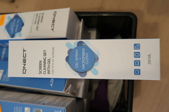 Diverse skærmrens i kasse