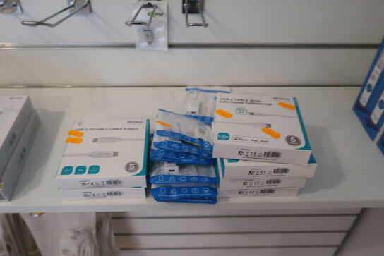 8 stk. USB-C stik samt testere