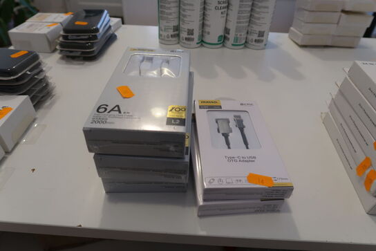 5 stk. ladestik til iPhone