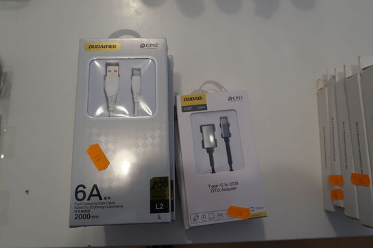 5 stk. ladestik til iPhone