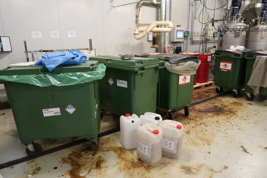 5 stk. skraldespande