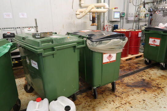 5 stk. skraldespande