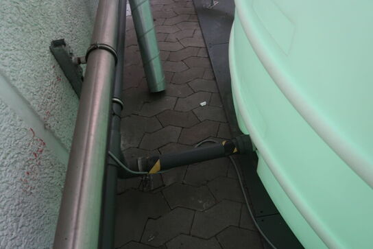 15000L tank til flydende gødning DANSK ROTATIONS PLAST med trykføler VEGABAR 14