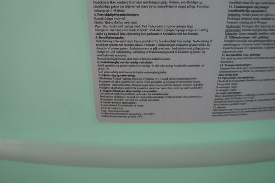 15000L tank til flydende gødning DANSK ROTATIONS PLAST med trykføler VEGABAR 14