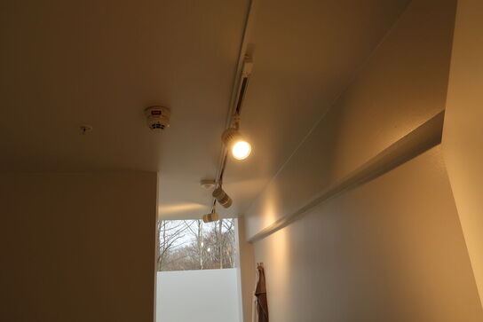 Skinne med 3 stk. spots LED-spots SUNFLUX 35W Track Light