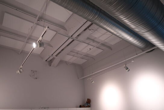 2 stk. skinner med 4 stk. spots LED-spots SUNFLUX 35W Track Light