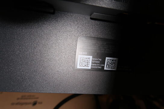 2 stk. computerskærme DELL P2422H med dockingstation