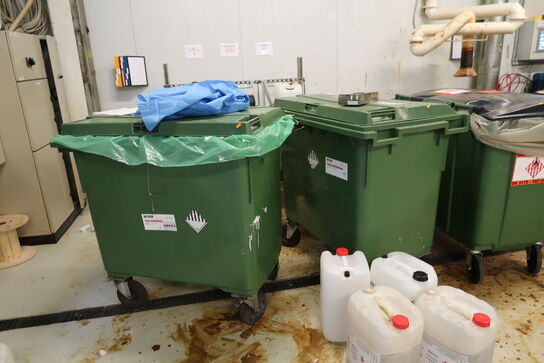 5 stk. skraldespande