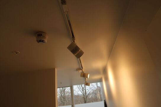 Skinne med 3 stk. spots LED-spots SUNFLUX 35W Track Light