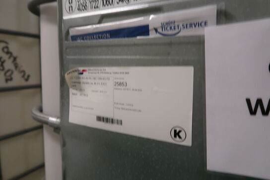 2 stk. palletanke med indhold, samt pumpesystem DENIOS