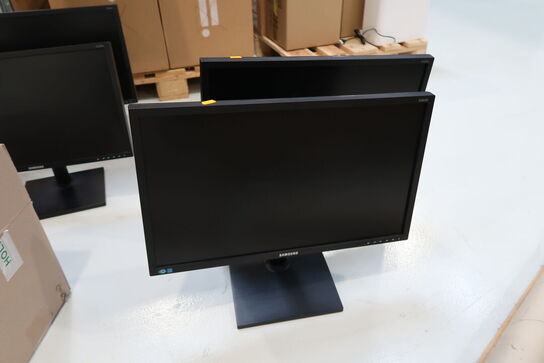 2 stk. computerskærme SAMSUNG S24E450