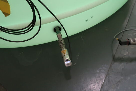 15000L tank til flydende gødning DANSK ROTATIONS PLAST med trykføler VEGABAR 14