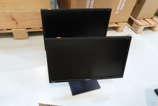 2 stk. computerskærme SAMSUNG S23E450