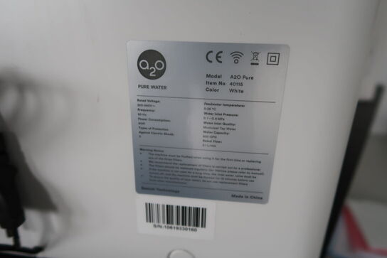 2 stk. vanddispensere AQUAPORIN