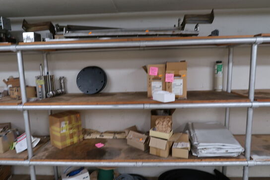 Div. lagerreoler med indhold