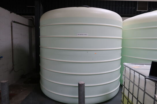 15000L tank til flydende gødning DANSK ROTATIONS PLAST med trykføler VEGABAR 14