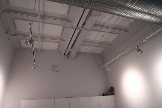 2 stk. skinner med 4 stk. spots LED-spots SUNFLUX 35W Track Light