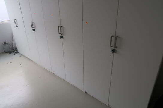 4 stk. dobbeltskabe uden indhold