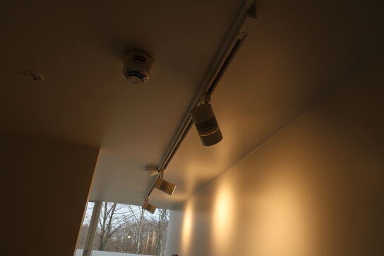 Skinne med 3 stk. spots LED-spots SUNFLUX 35W Track Light