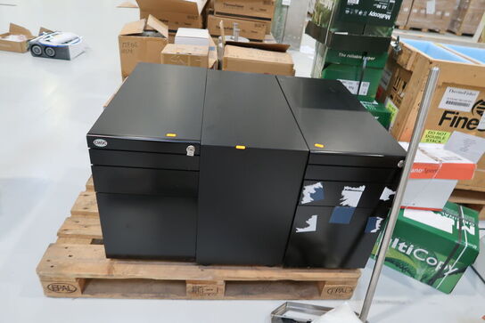 3 stk. skuffemoduler PAUSTIAN