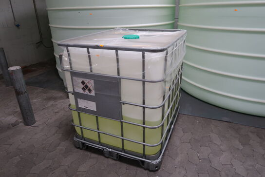 Palletank med Natriumbisulfitopl 38/40¤/IBC